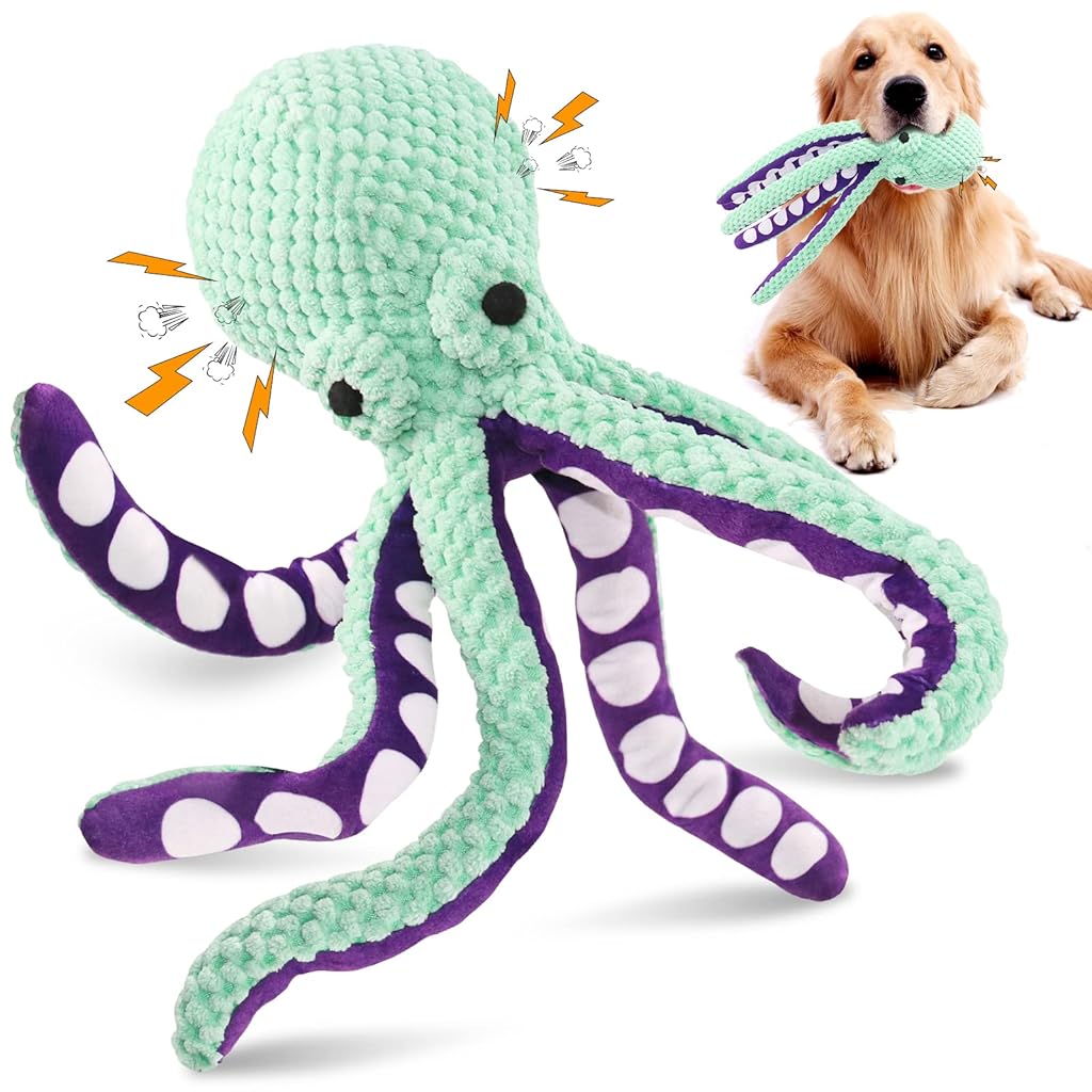 Qpets® Large Squeaky Dog Toys- Plush Qpets® Large Squeaky Dog Toys- Plush